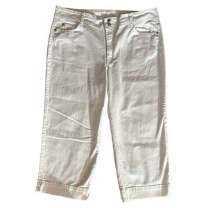 Charter Club Classic Fit Capri Pants size 14